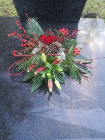 kerst bloemstuk